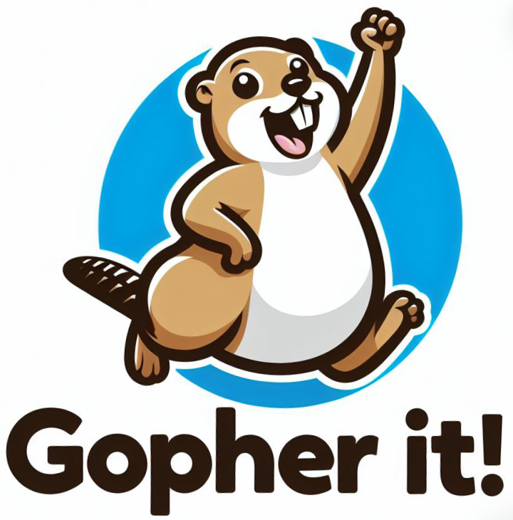 Gopher It! Logo